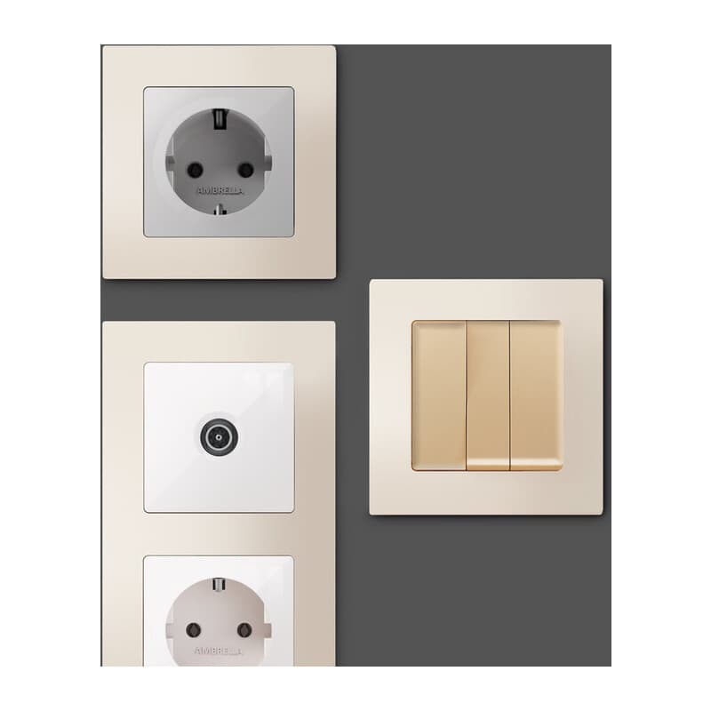 Рамка ALFA Techno (Бежевый матовый) 1-ая