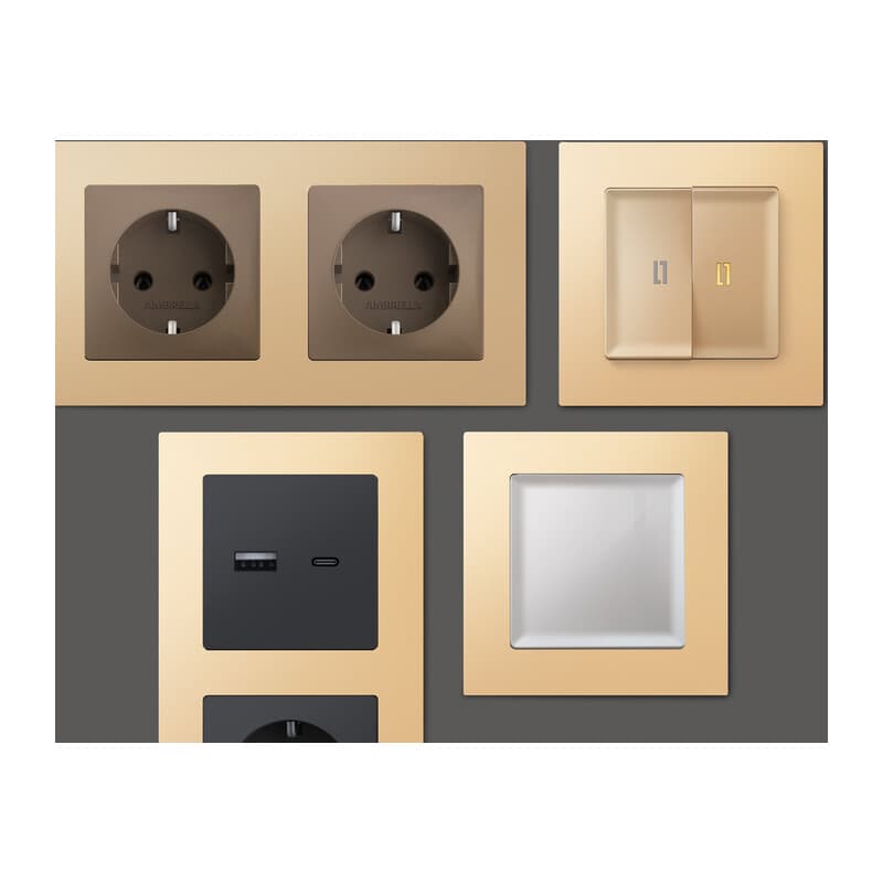 Рамка ALFA Techno (Шампань) 1-ая