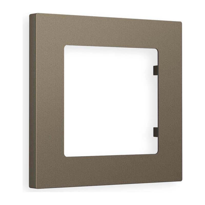 Рамка ALFA Techno (Темная бронза матовый) 1-ая