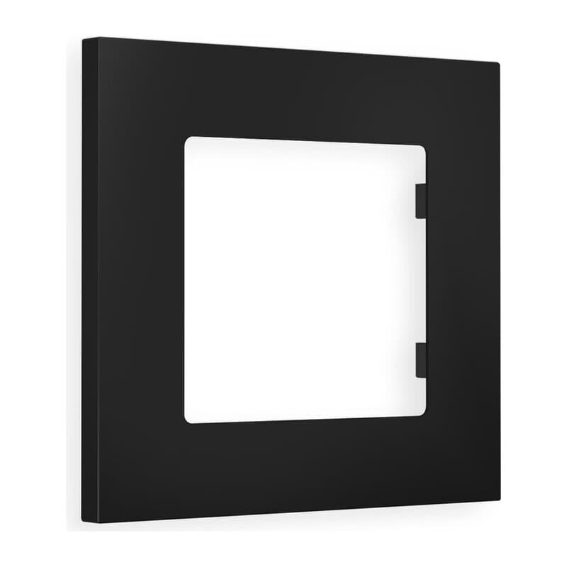 Рамка ALFA Qubi (Черный матовый) 1-ая