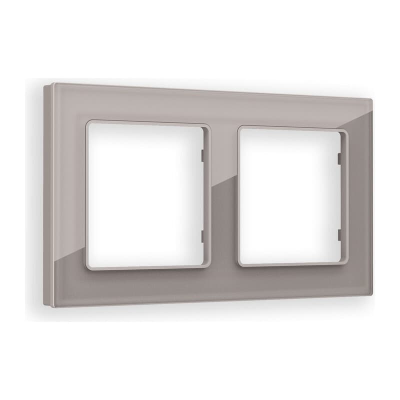 Рамка ALFA Platos (Сталь Стекло органическое) 2-ая