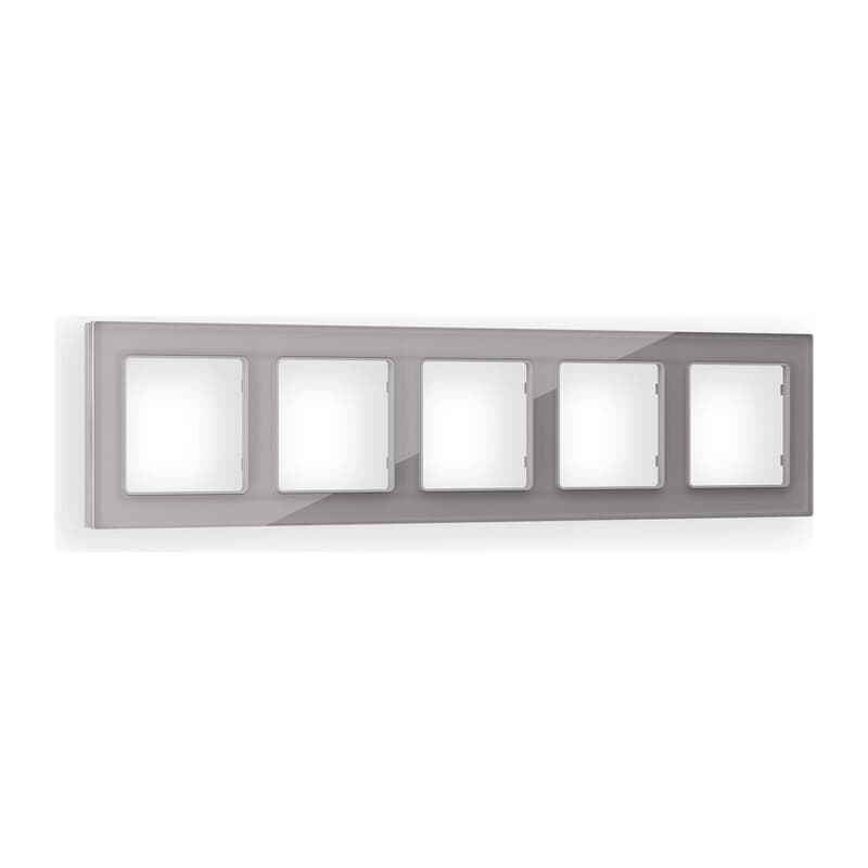 Рамка ALFA Platos (Сталь Стекло органическое) 5-ая