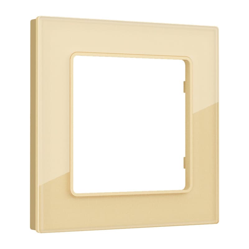 Рамка ALFA Platos (Шампань Стекло органическое) 1-ая