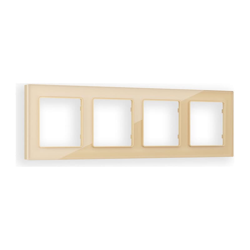 Рамка ALFA Platos (Шампань Стекло органическое) 4-ая