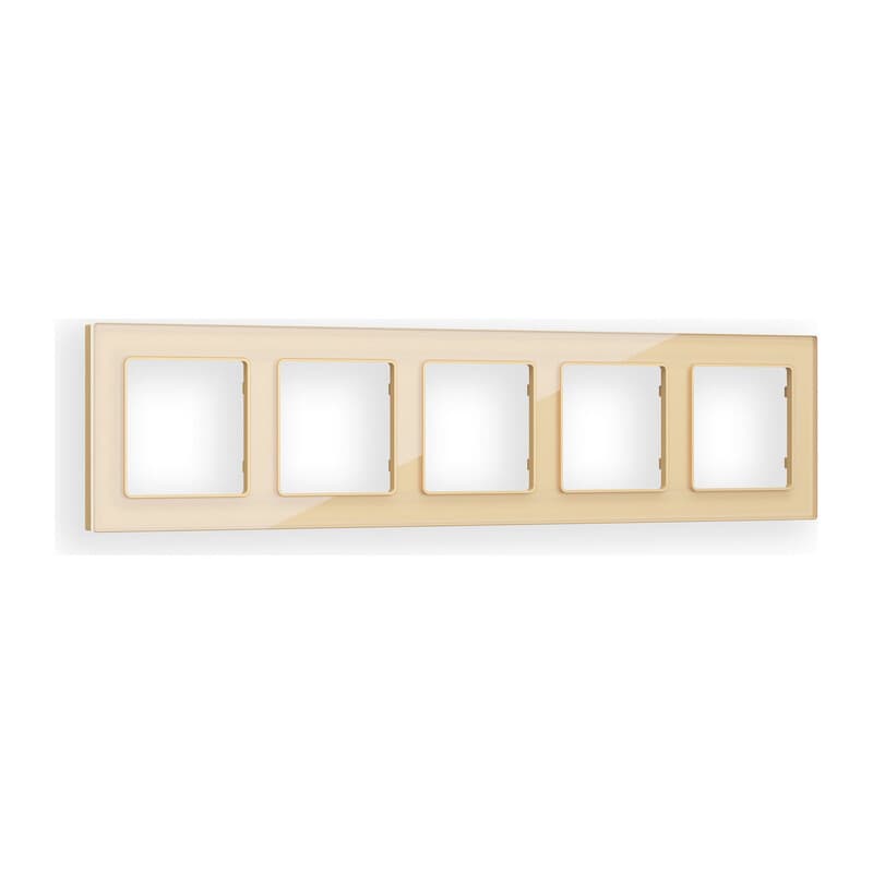 Рамка ALFA Platos (Шампань Стекло органическое) 5-ая