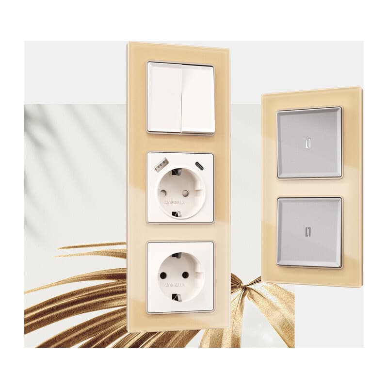 Рамка ALFA Platos (Шампань Стекло органическое) 5-ая