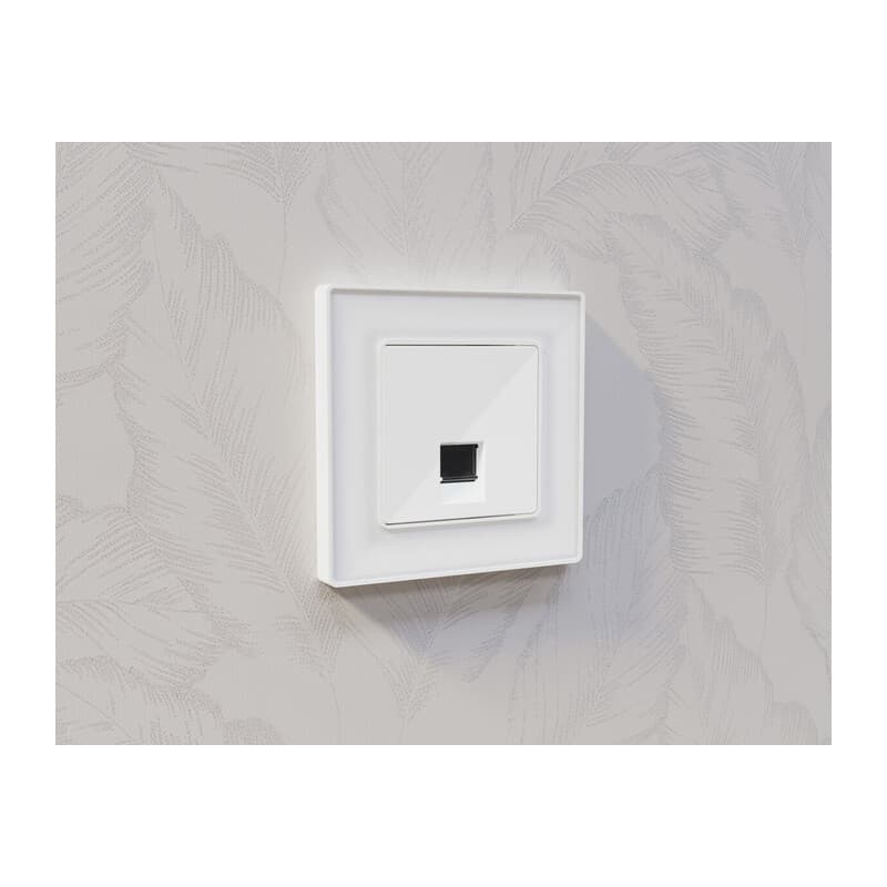 Рамка ALFA Arctic (Белый Стекло органическое) 1-ая