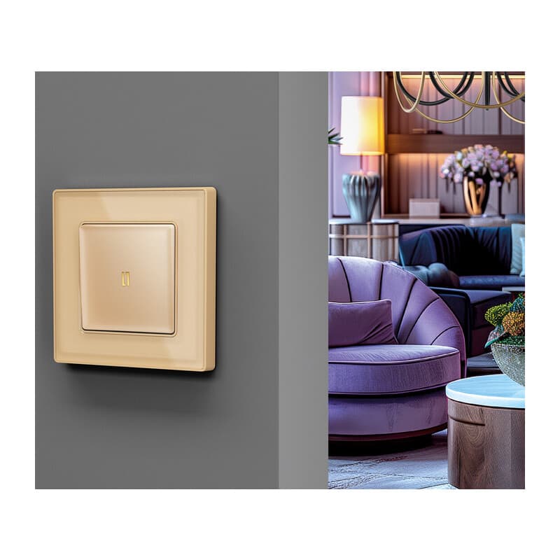 Рамка ALFA Arctic (Шампань Стекло органическое) 4-ая