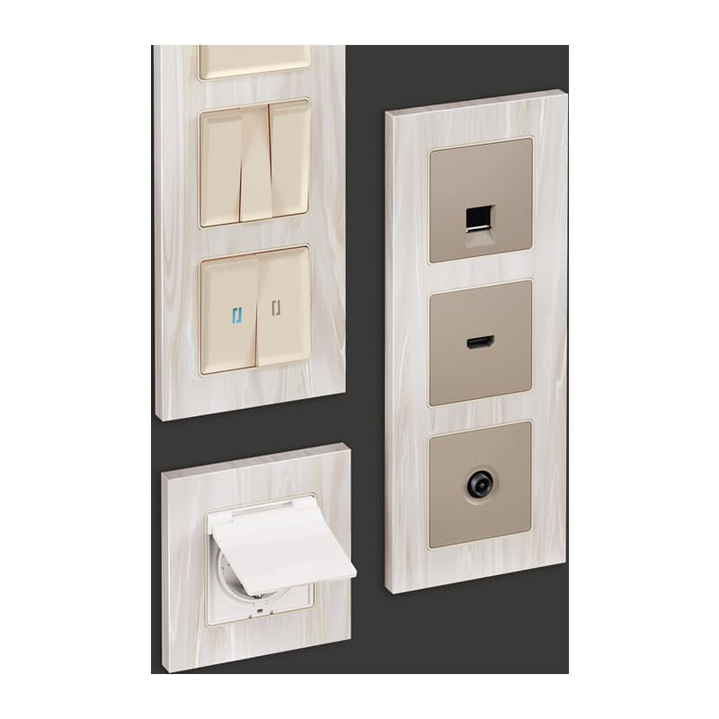 Рамка ALFA Grand (Бежевый мрамор) 3-ая