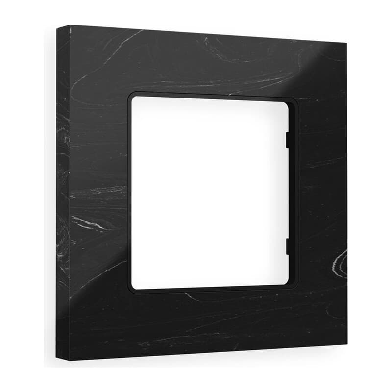 Рамка ALFA Grand (Черный мрамор) 1-ая
