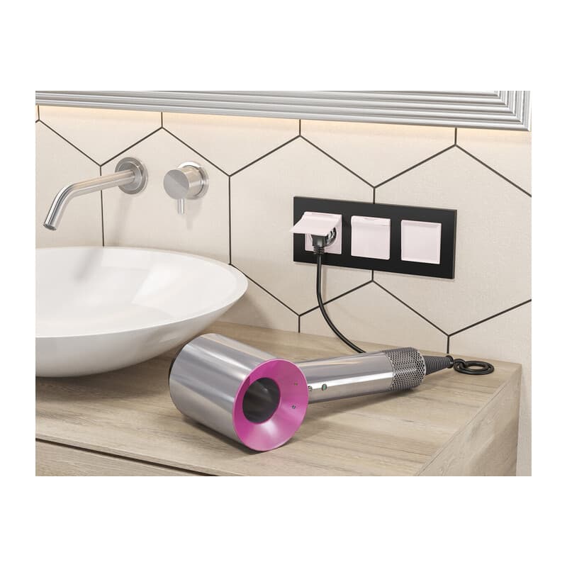 Комплект механизма 1-кл проходного выключателя ALFA Жемчуг QUANT (AP2010, VM105)