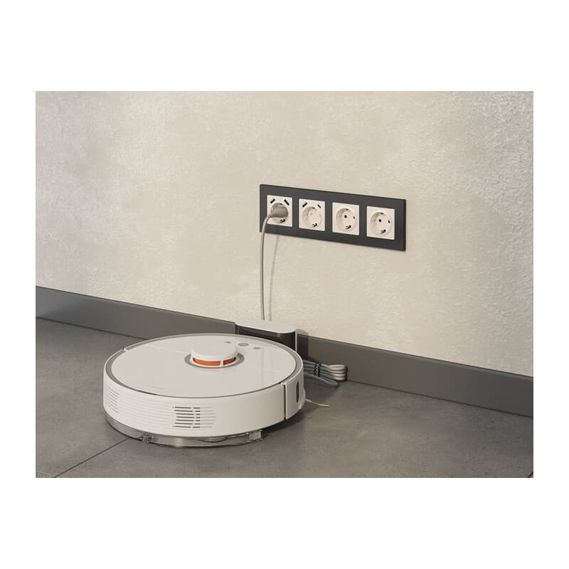 Комплект механизма электрической розетки ALFA Бежевый глянец 2USB A+A 18W (быстрая зарядка) с/з QUANT (AP3090, VM155)