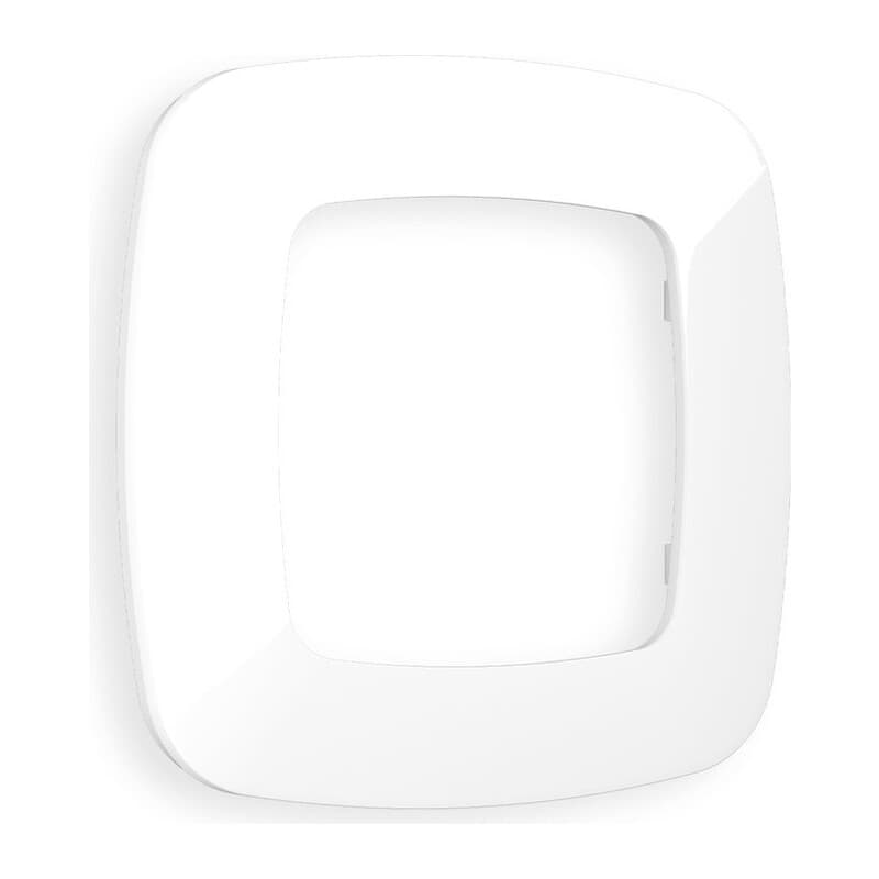 Рамка OMEGA Ecta (Белый глянец) 1-ая