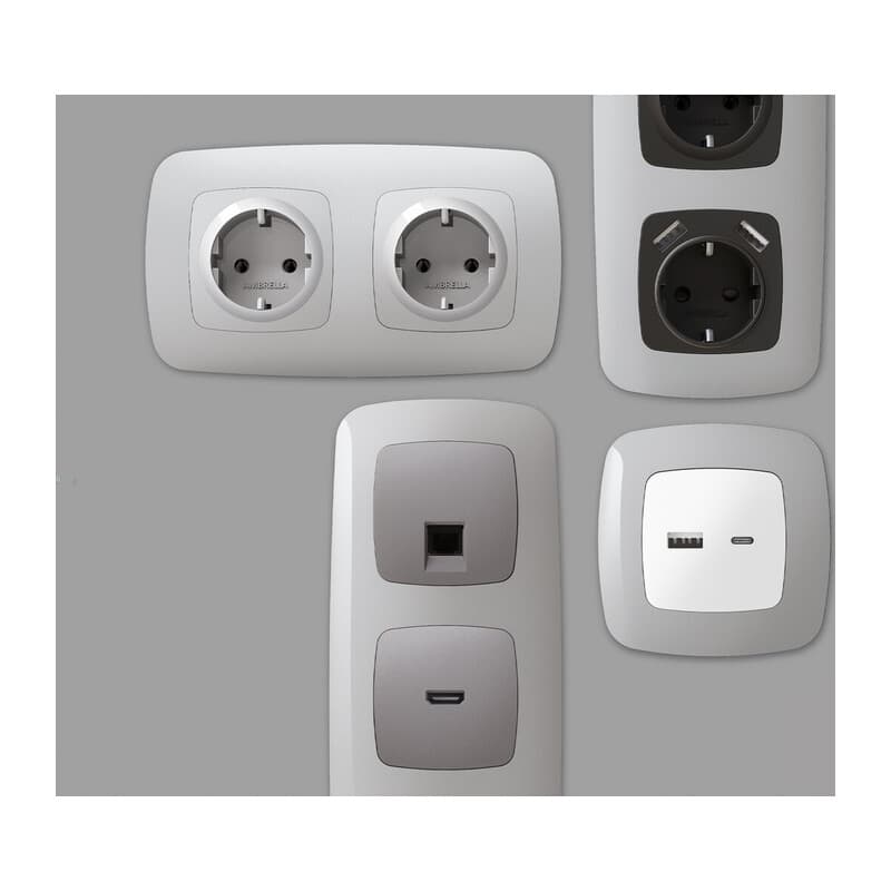 Рамка OMEGA Ecta (Серебро глянец) 2-ая