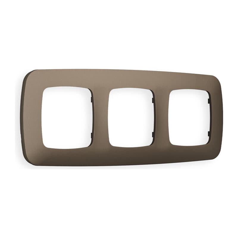 Рамка OMEGA Ecta (Темная бронза матовый) 3-ая