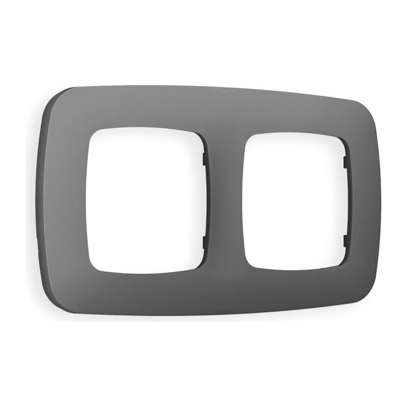 Рамка OMEGA Ecta (Антрацит серый) 2-ая