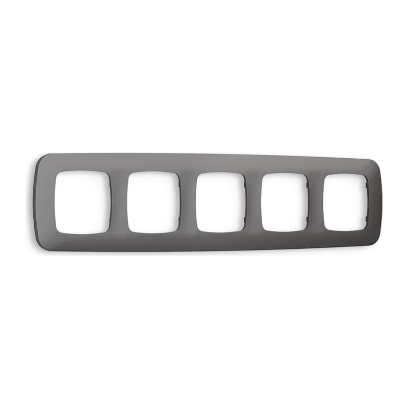 Рамка OMEGA Ecta (Антрацит серый) 5-ая