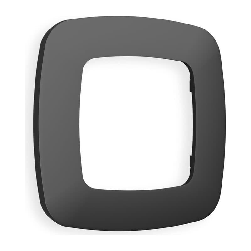 Рамка OMEGA Ecta (Графит Мягкое касание) 1-ая