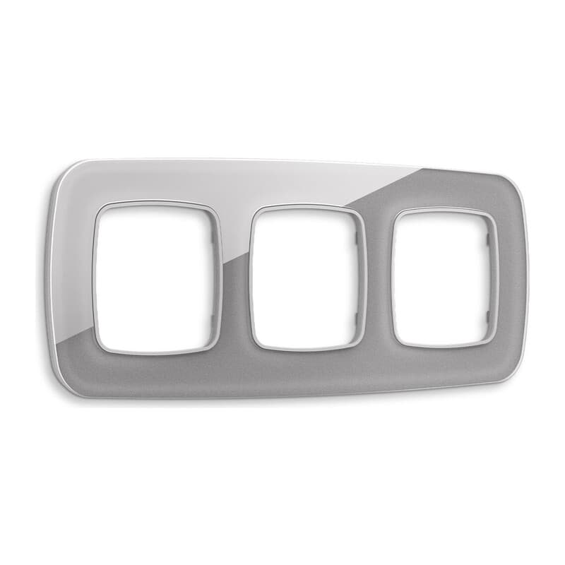 Рамка OMEGA Radian (Сталь Стекло органическое) 3-ая