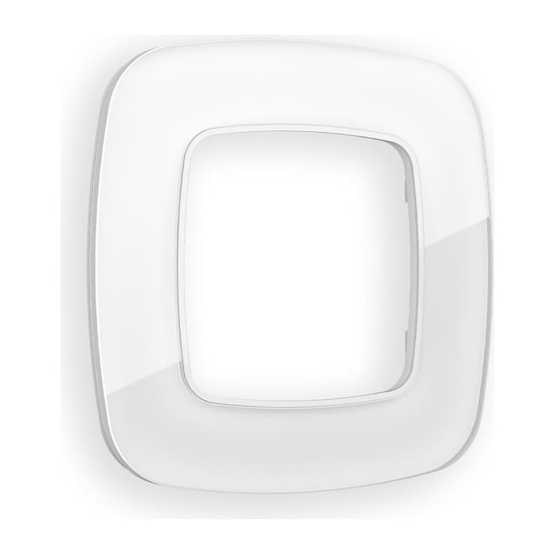 Рамка OMEGA Radian (Белый Стекло закаленное натуральное) 1-ая