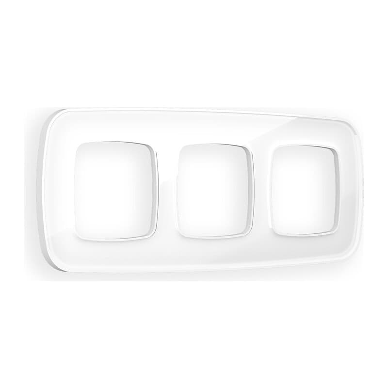 Рамка OMEGA Coint (Белый Стекло органическое) 3-ая