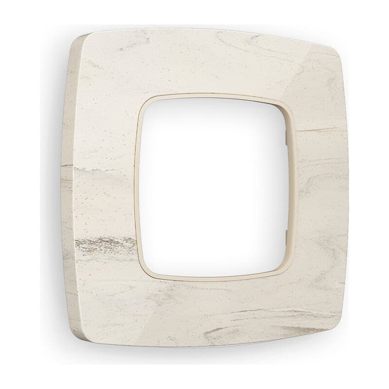 Рамка OMEGA Opera (Серо-бежевый мрамор) 1-ая