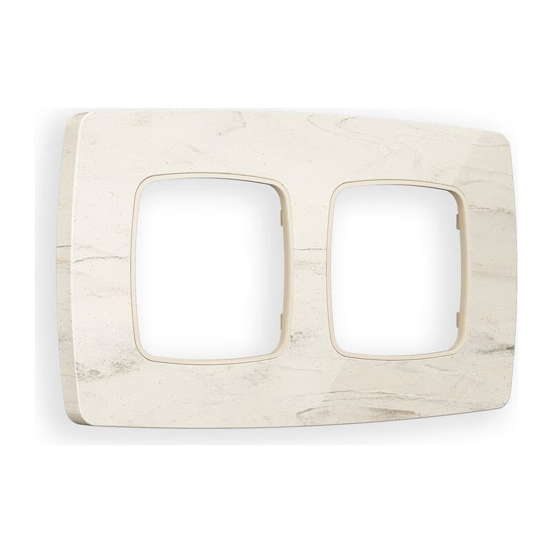 Рамка OMEGA Opera (Серо-бежевый мрамор) 2-ая