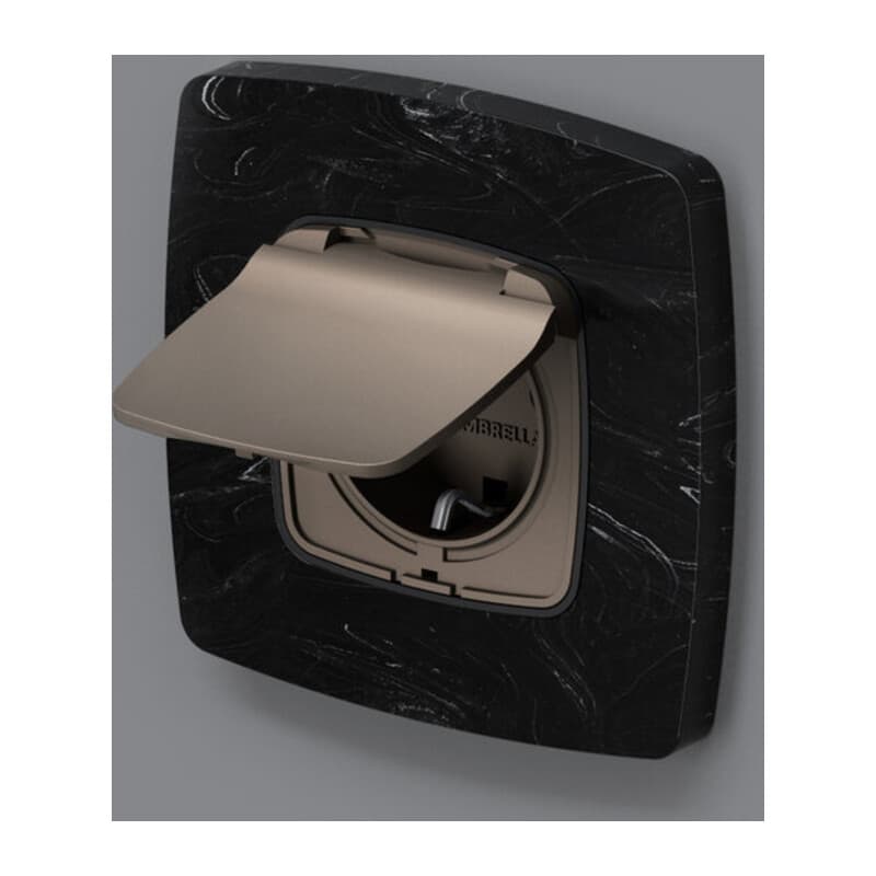 Рамка OMEGA Opera (Черный мрамор) 1-ая