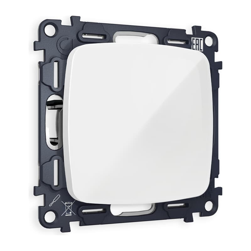 Комплект суппорта универсального OMEGA Белый глянец QUANT (OP1160, VM240)