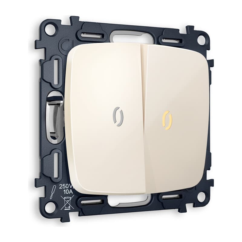 бежевый глянец