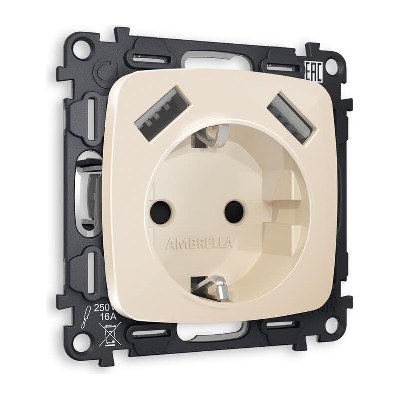 бежевый глянец