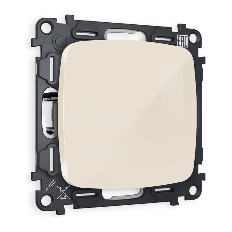 Комплект суппорта универсального OMEGA Бежевый глянец QUANT (OP3160, VM240)