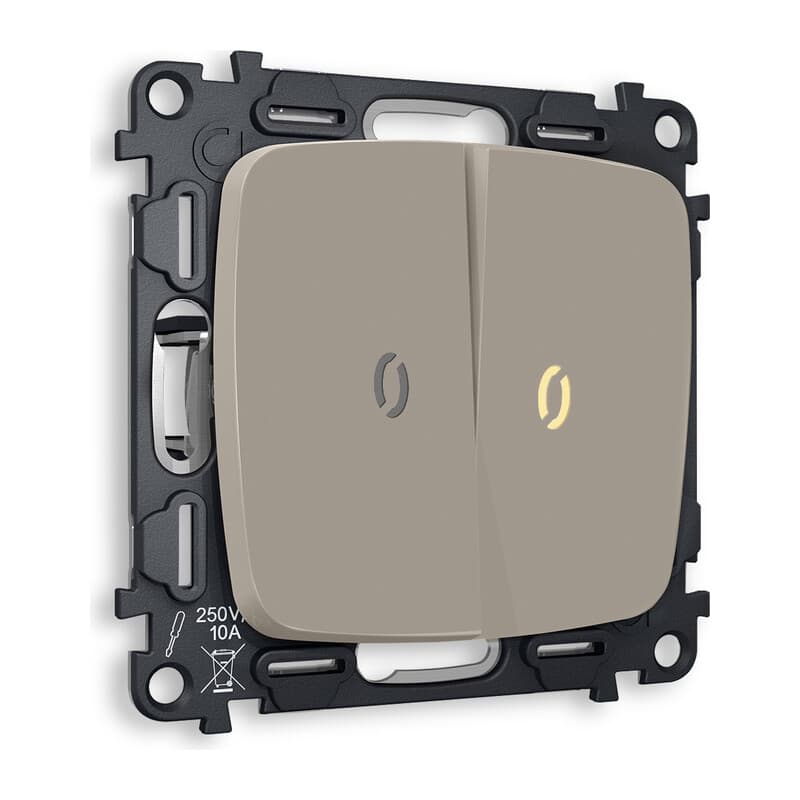 серо-бежевый матовый