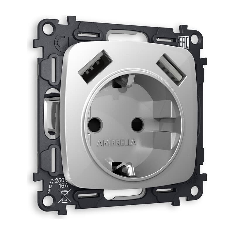 серебро глянец