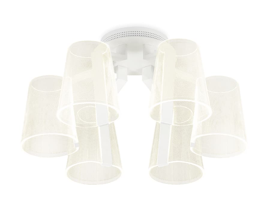 AK4031/6 WH белый 96W D600*290 (ПДУ РАДИО 2.4)