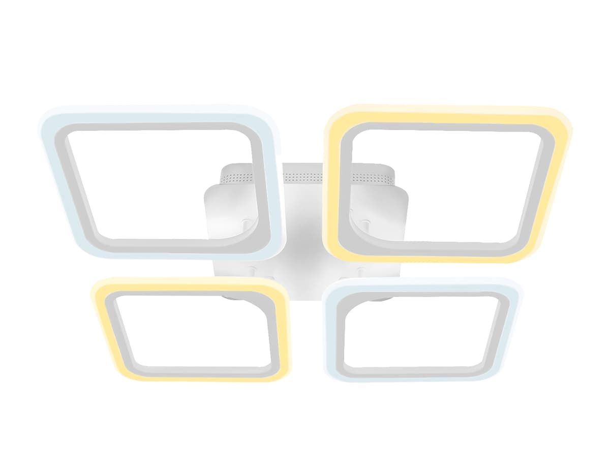 FA4375/4 WH белый 4200K/3000K+6400K/6400K+3000K 73W 530*530*75 (ПДУ ИК)