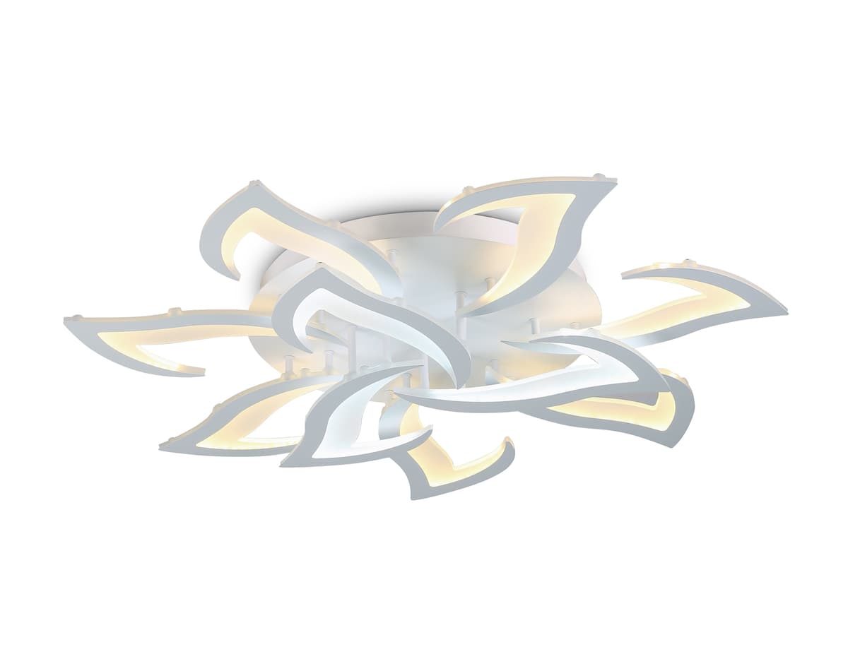 FA4473/7+3 WH белый 112W 3000+6400K/4200K/6400+3000K D850*120 (ПДУ ИК)