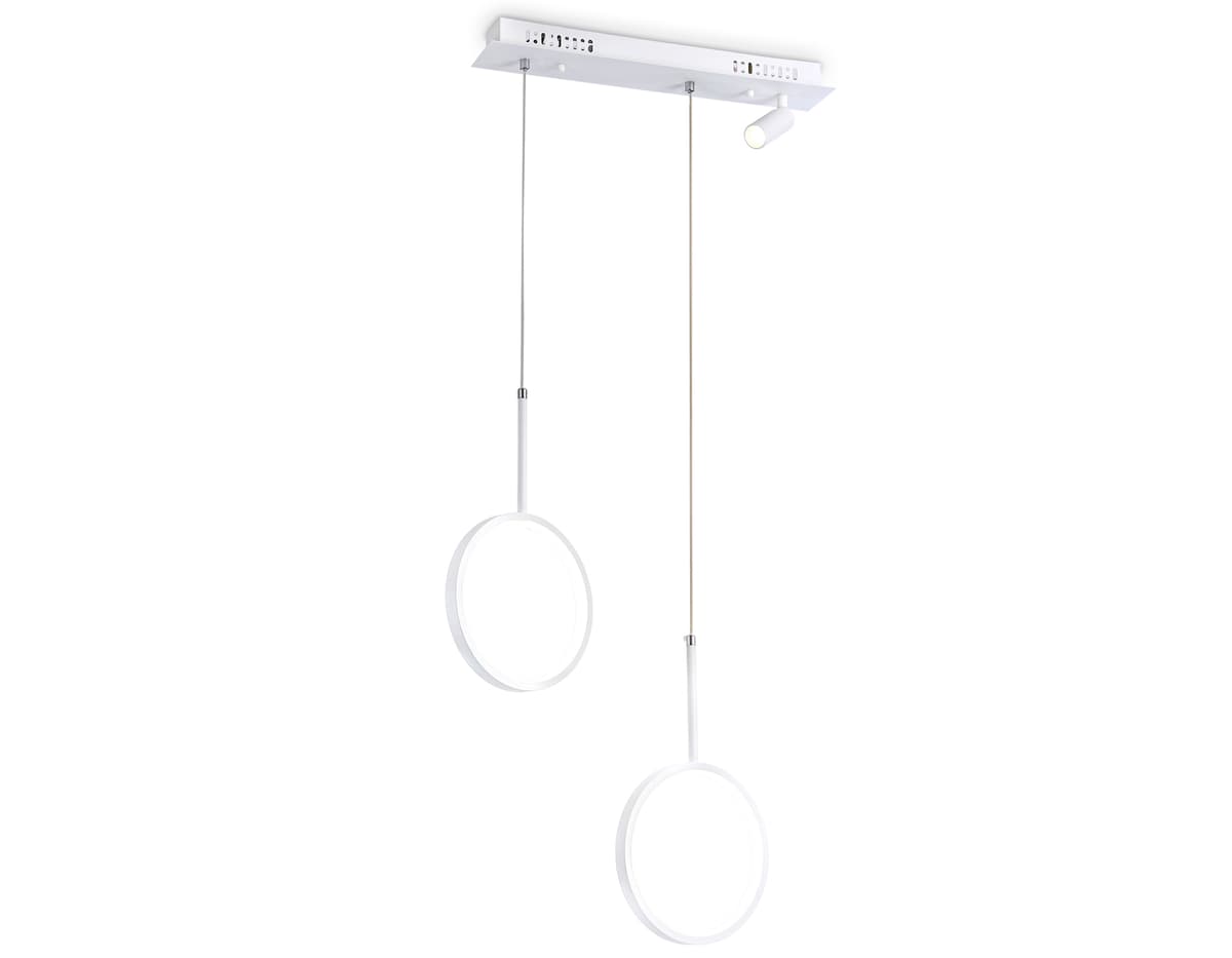 FL5272/2+1 WH белый 38W 3000K/4200K/6400K+4200K 500*90*1200 (ПДУ ИК)