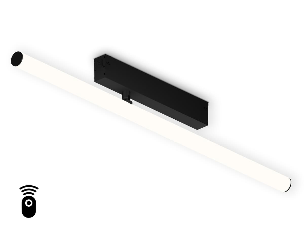 GL1361 BK черный IP20 12W 3000K-6400K 220V 120° 608*25*110 (Без ПДУ)