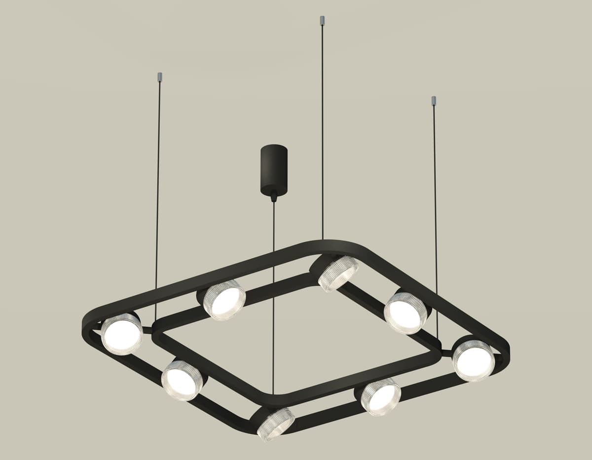 XB9182200/8 SBK/CL черный песок/прозрачный GX53 (C9182, N8480)