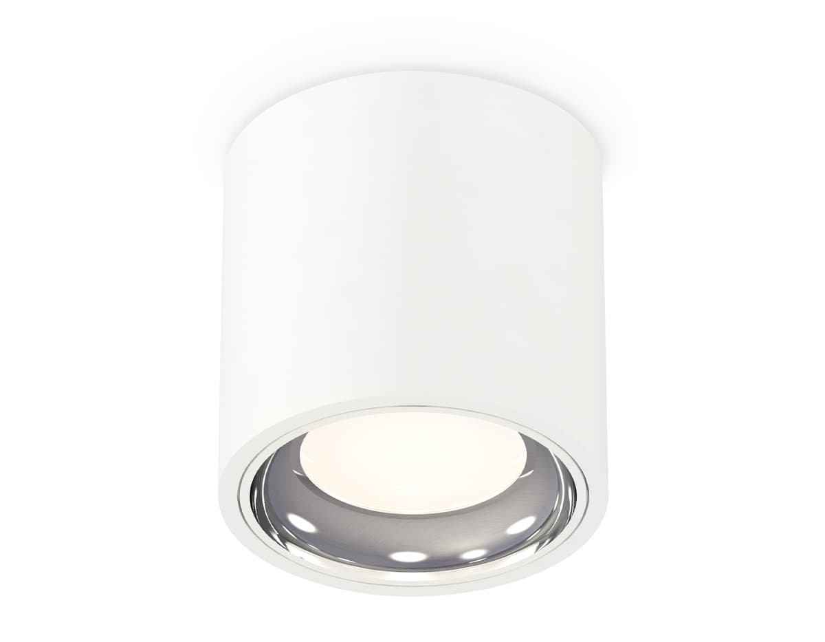 XS7531011 SWH/PSL белый песок/серебро полированное MR16 GU5.3 (C7531, N7022)