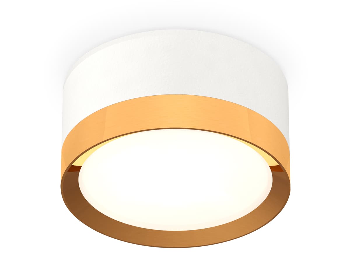 XS8101005 SWH/PYG белый песок/золото желтое полированное GX53 (C8101, N8124)