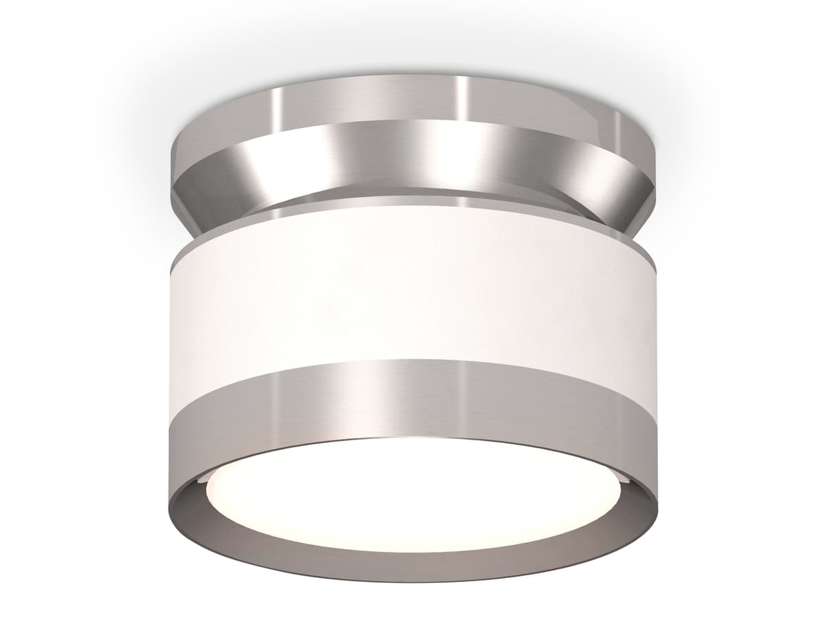 XS8101055 SWH/PSL белый песок/серебро полированное GX53 (N8904, C8101, N8118)