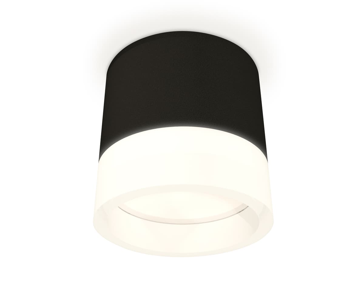 XS8111001 SBK/FR черный песок/белый матовый GX53 (C8111, N8401)