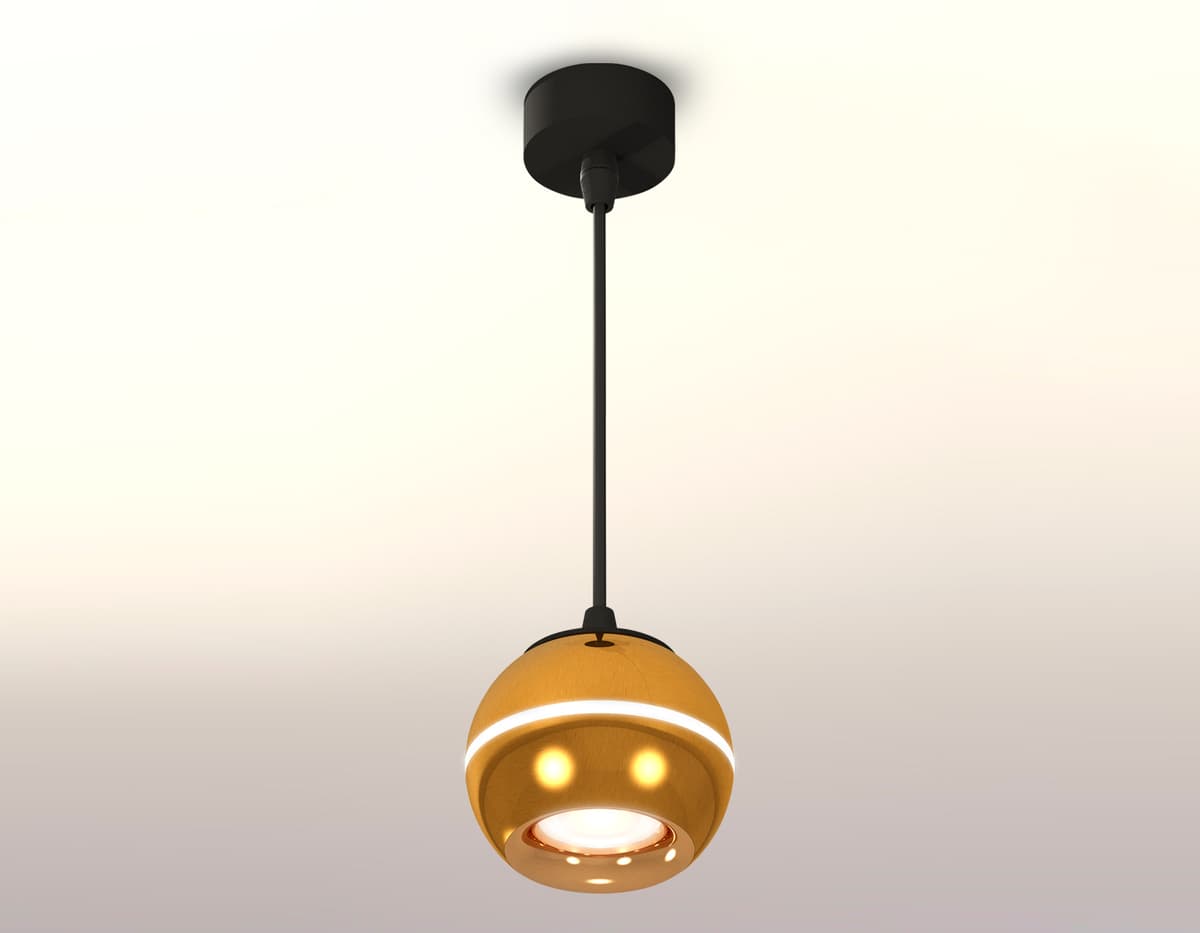 XP1105001 PYG/SBK золото желтое полированное/черный песок MR16 GU5.3 LED 3W 4200K(A2302,C1105,N7014)