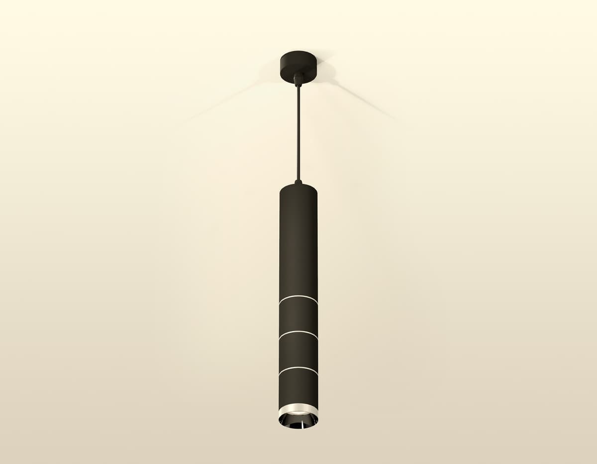 XP6302030 SBK/PSL черный песок/серебро полированное MR16 GU5.3