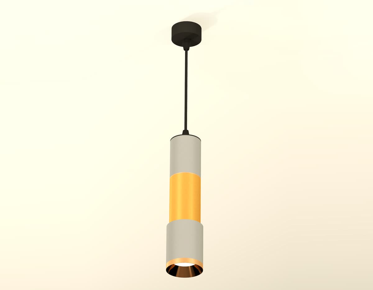 XP7423040 SGR/PYG серый песок/золото желтое полированное MR16 GU5.3