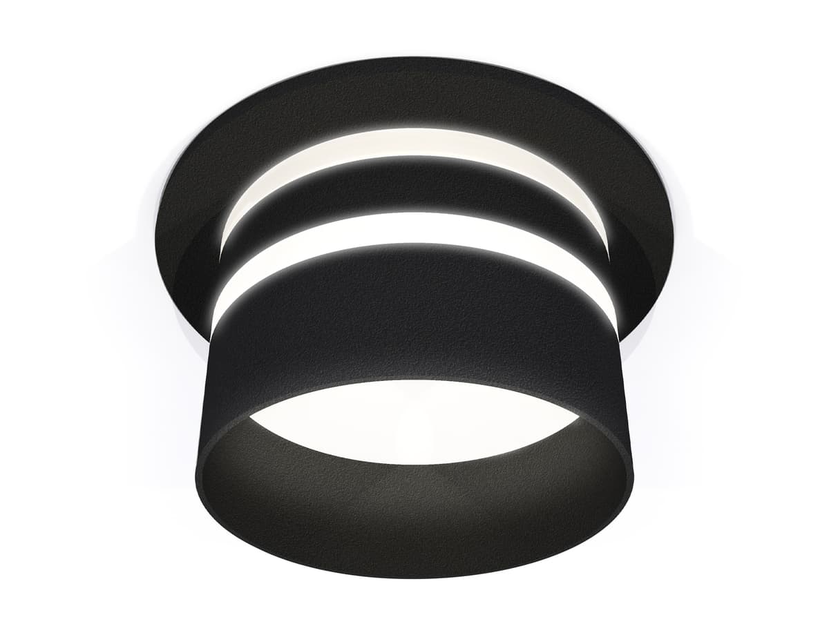 XC6513062 SBK/FR черный песок/белый матовый MR16 GU5.3 (C6513, N6236)