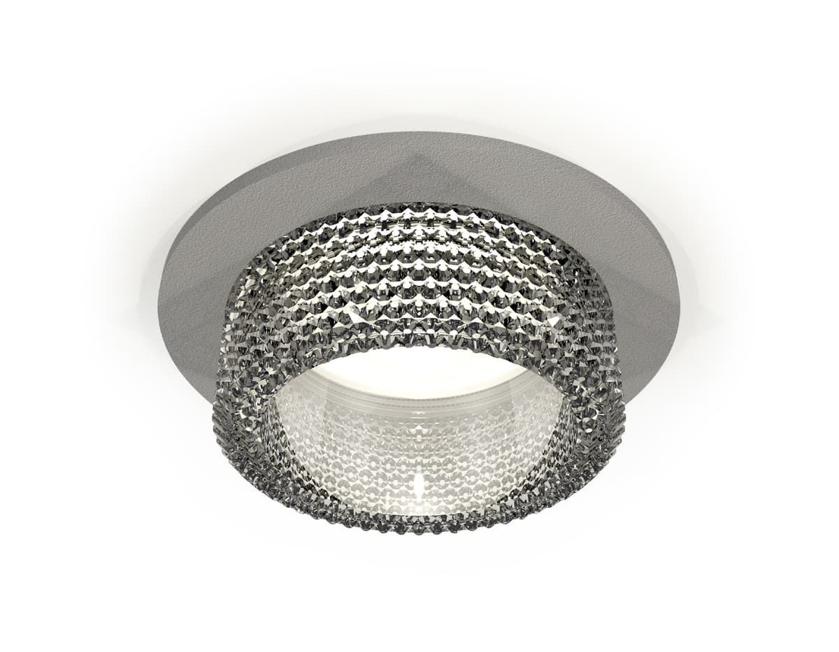 XC6514040 SGR/CL серый песок/прозрачный MR16 GU5.3 (C6514, N6150)