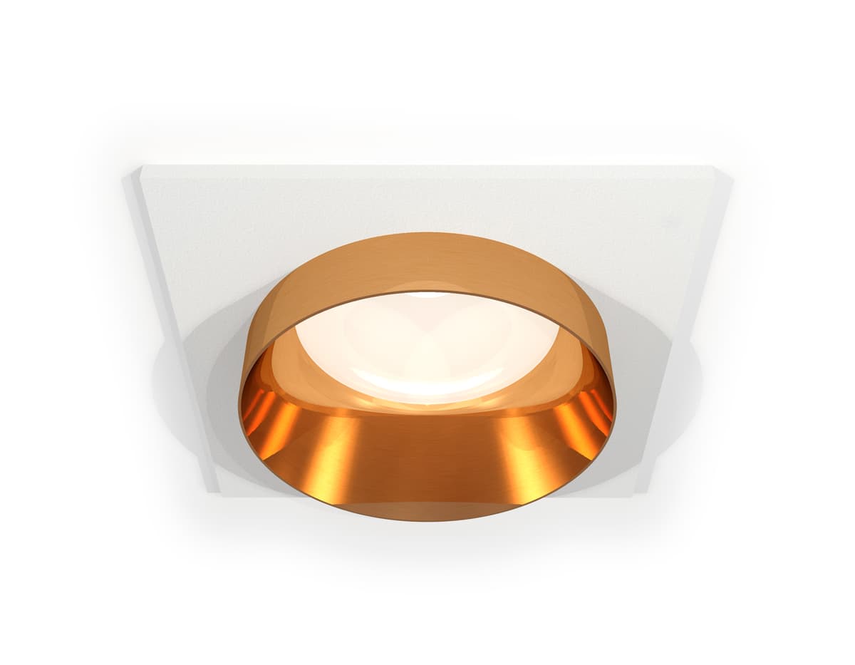 XC6520024 SWH/PYG белый песок/золото желтое полированное MR16 GU5.3 (C6520, N6134)